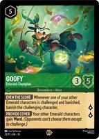 Goofy - Emerald Champion - Disney Lorcana Promo Cards - Disney