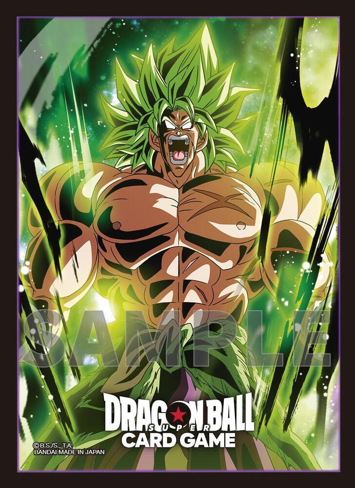broly card sleeves Dragon Ball Super Fusion World Case & Set 04 (64ct) This is a set of very popular warrior Broly items Dragon Ball Super Fusion World