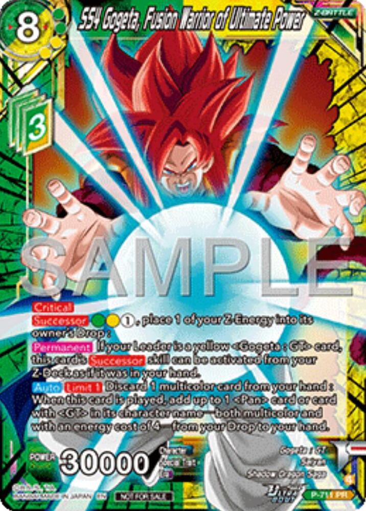 SS4 Gogeta, Fusion Warrior of Ultimate Power (Ultra-Bout Series Tournament  Pack Vol.13) - Tournament Promotion Cards - Dragon Ball Super: Masters -  TCGplayer.com