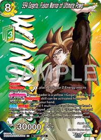 SS4 Gogeta, Fusion Warrior of Ultimate Power (Ultra-Bout Series Tournament Pack Vol.13) (Winner) card art