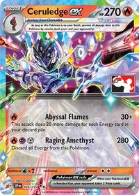Ceruledge ex (Prize Pack Series Cards)