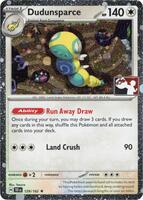 Dudunsparce [Prize Pack] #129 from Pokemon Temporal Forces set