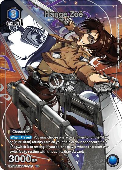 Hange Zoe (003) (U*) card