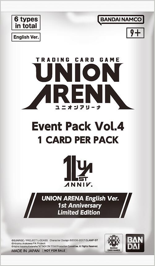 Union Arena Event Pack Vol. 4 - Union Arena Promotion Cards