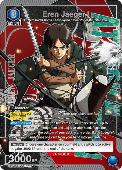 Eren Jaeger (027) (R*) card