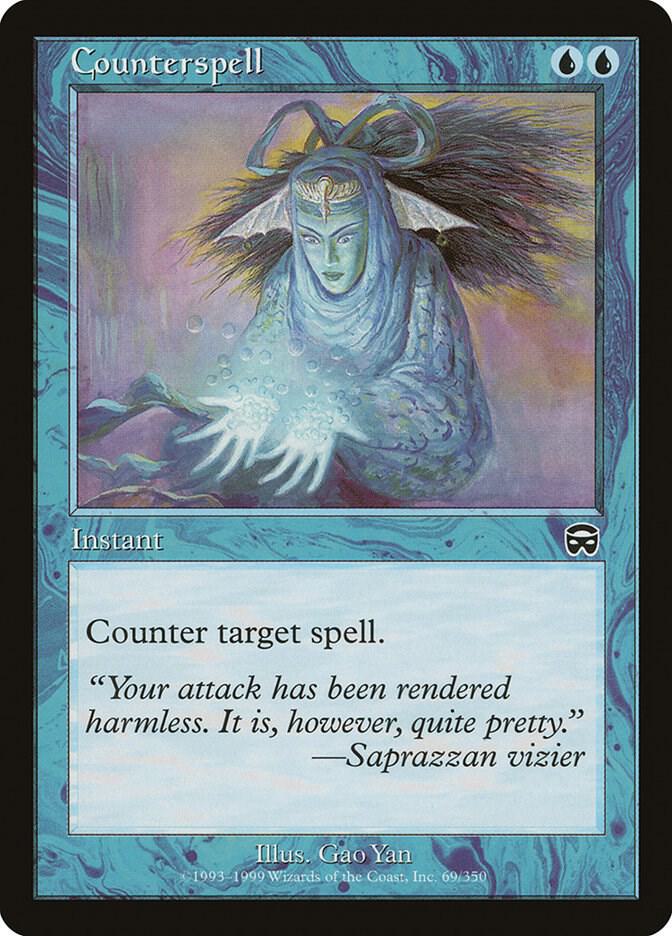 対抗呪文 foil MB2 counterspell MB2] Counterspell : r/magicTCG