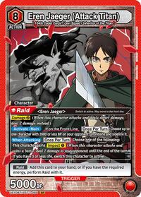 Eren Jaeger (Attack Titan) (094) - UE10BT: Attack on Titan - Union Arena card