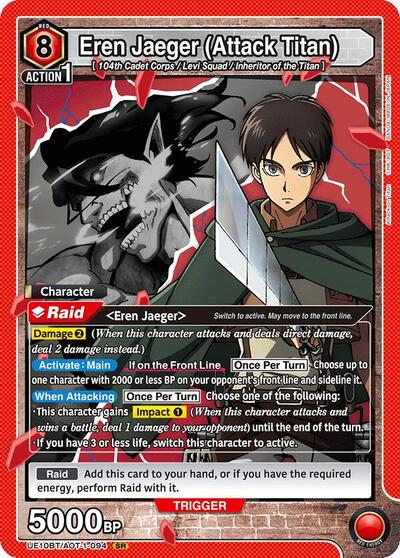 Eren Jaeger (Attack Titan) (094) card