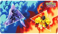 Tapis De Jeu Pokémon Ultra Pro – Armarouge Et Ceruledge – 61 X 34 Cm – Dessus Doux, Base Antidérapante – Cadeau Fan