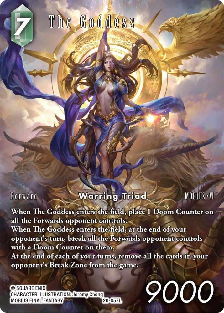 The Goddess (Full Art) - Gunslinger in the Abyss - Final Fantasy