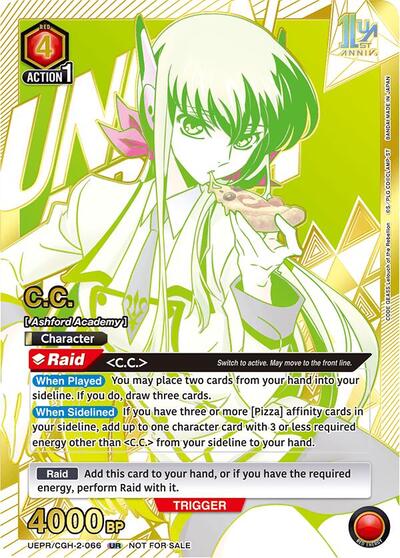 C.C. (066) Union Arena Promotion Cards Union Rare Union Arena card — value and price