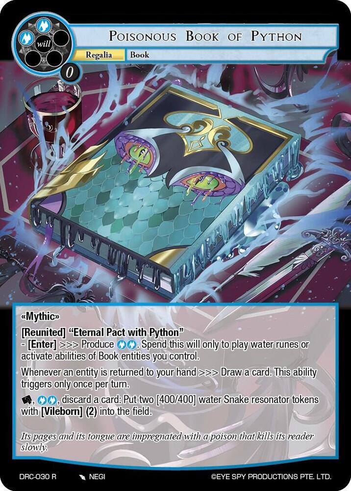 Poisonous Book of Python