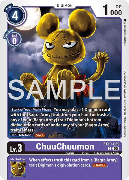 ChuuChuumon - Sinister Order - Digimon Card Game - TCGplayer.com