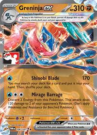 Greninja ex #106/167 from Prize Pack Series Cards Pokemon card image