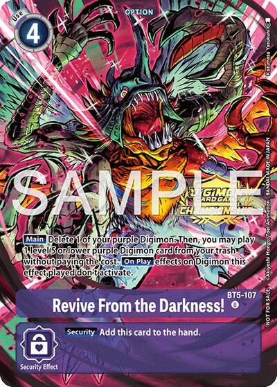 Revive From the Darkness! (Championship 25-26 Tamers Pack Season 1) Battle of Omni card price