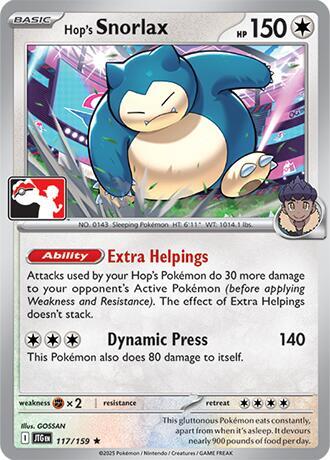 Hop's Snorlax 117/159