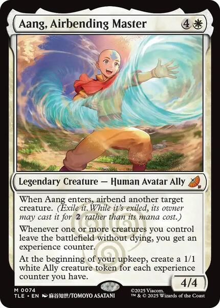 Aang, Airbending Master