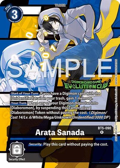 Arata Sanada (Evolution Cup 2025 Vol. 2) Battle of Omni card price