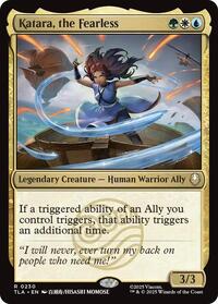 Katara, the Fearless - Avatar: The Last Airbender - Magic: The Gathering card
