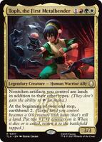 toph card sleeves Magic The Gathering - Avatar The Last Airbender
