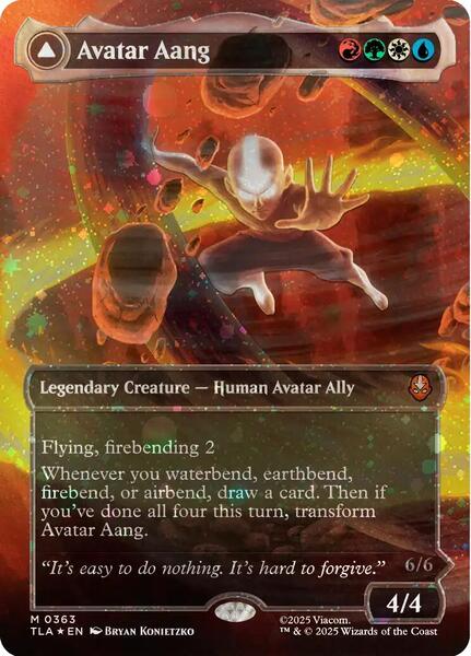 Avatar Aang (Raised Foil) - Avatar: The Last Airbender