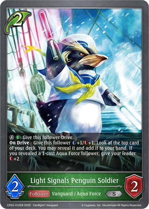 Light Signals Penguin Soldier