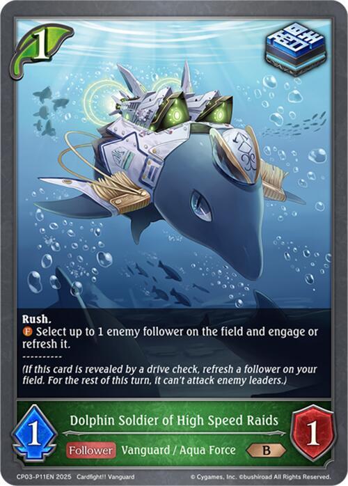 Dolphin Soldier of High Speed Raids - P11EN (Foil)