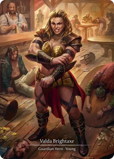 Valda Brightaxe (Marvel) Mastery Pack Guardian card price