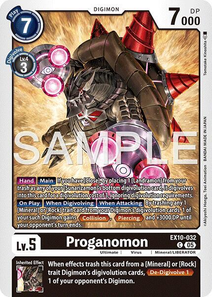 デジモンカードゲーム　プロガノモン　リミテッド　4枚　SINISTERORDER Proganomon - Sinister Order - Digimon Card Game - TCGplayer.com