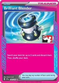 Brilliant Blender #164/191 from Prize Pack Series Cards Pokemon card image