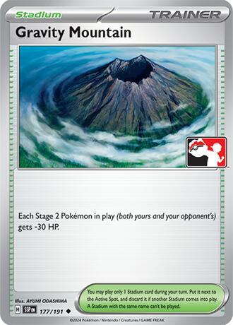 Gravity Mountain 177/191 from Prize Pack Series Cards
