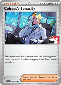 Colress's Tenacity - 057/064 - Prize Pack Series Cards - Pokemon card