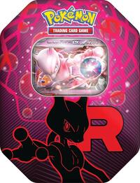 Team Rocket Tin [Team Rocket's Mewtwo ex] (International Version) from Miscellaneous Cards & Products Pokemon card image