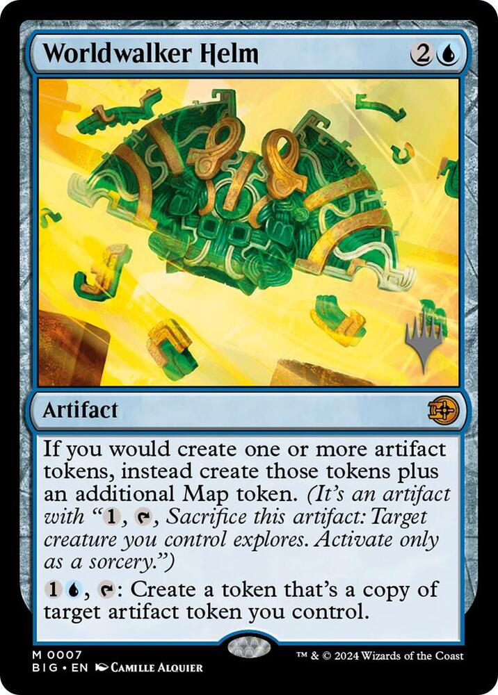 MTG イニストラード　フォイル版プロモパック　11パック Worldwalker Helm - Promo Pack: Edge of Eternities - Magic: The
