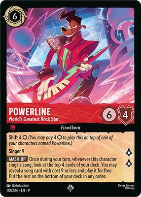 lorcana set 9 cards Disney Lorcana