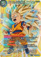 ドラゴンボールカード SSGSS MAX SS3 Son Goku (Mini), New Power - Prismatic Clash - Dragon Ball