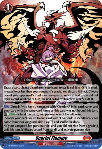 Scarlet Flamme - D Promo Cards - Cardfight Vanguard - TCGplayer.com