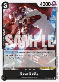 Belo Betty - Legacy Of The Master Release Event Cards