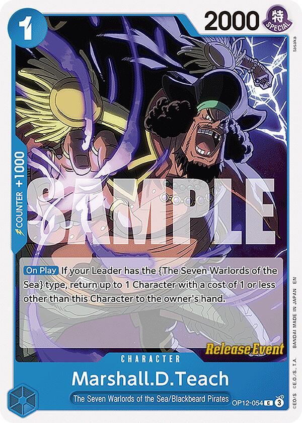 Marshall.D.Teach - Legacy of the Master Release Event Cards - One
