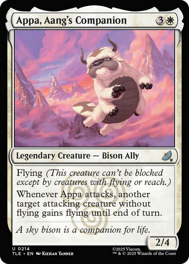 Appa, Aang's Companion (0214) - Avatar: The Last Airbender: Eternal ...
