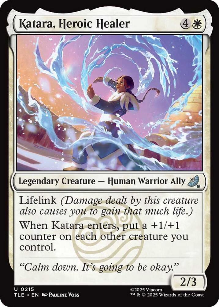 Katara, Heroic Healer (0215) 215 card