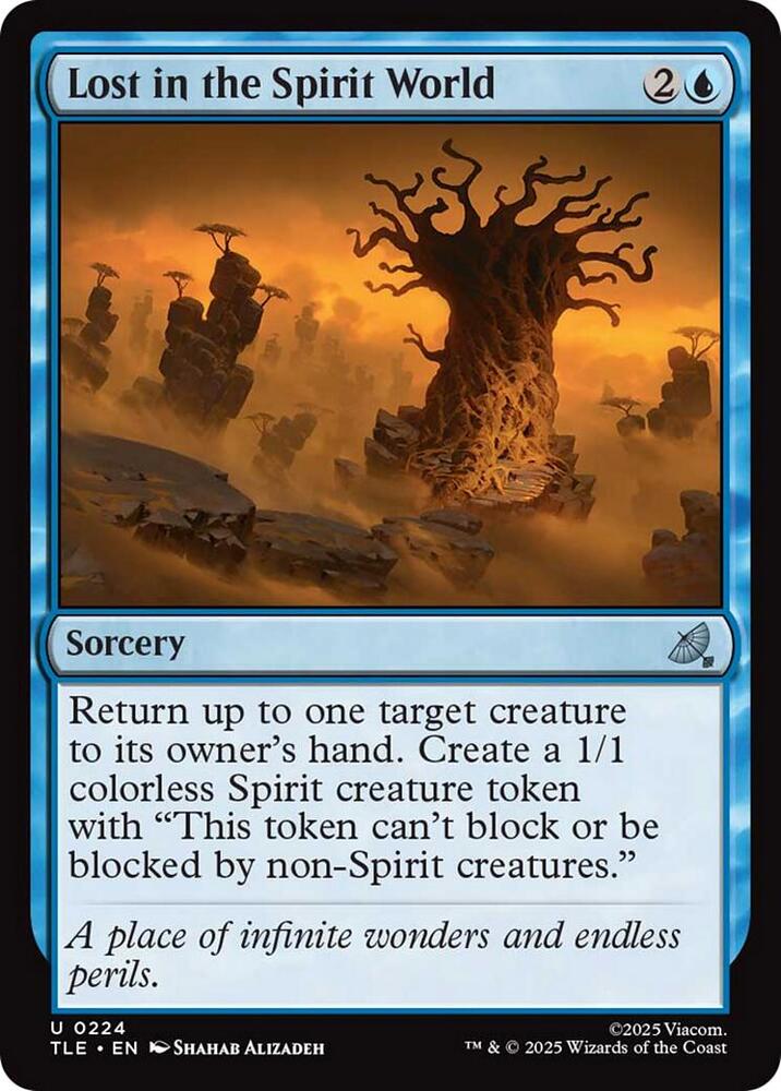 Lost in the Spirit World 224 card