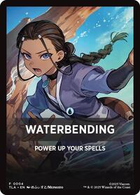 Waterbending Theme Card - Avatar: The Last Airbender - Magic: The Gathering card