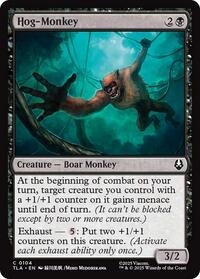 Hog-Monkey - Avatar: The Last Airbender - Magic: The Gathering card