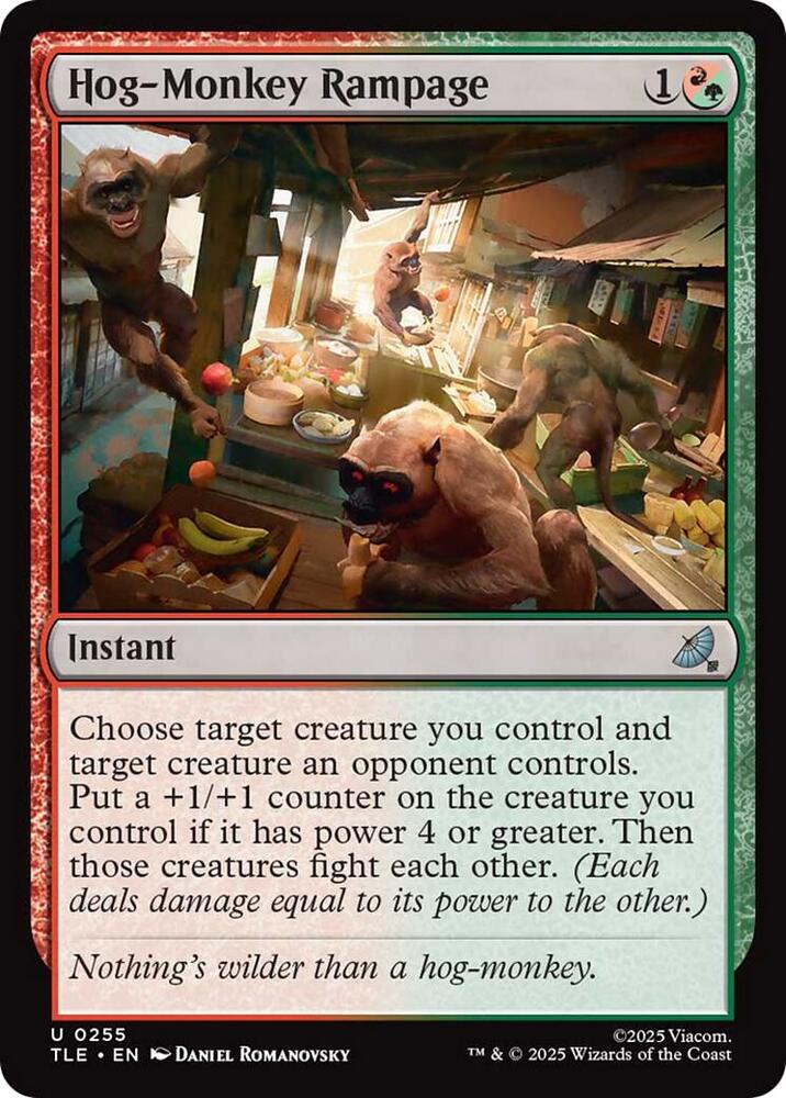 monkey mtg cards Magic The Gathering - Outlaws of Thunder Junction - The Big Score