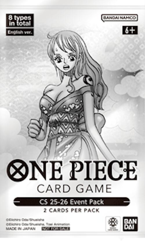 CS 25-26 Event Pack - One Piece Promotion Cards - One Piece Card
