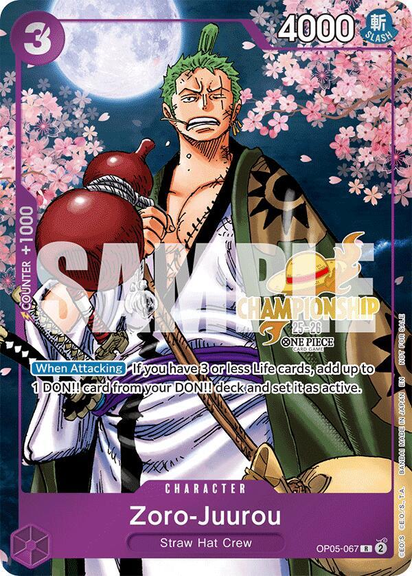 Zoro-Juurou (CS 25-26 Event Pack) - One Piece Promotion Cards