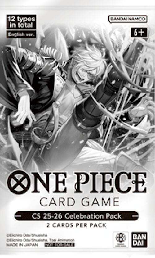 CS 25-26 Celebration Pack - One Piece Promotion Cards - One Piece