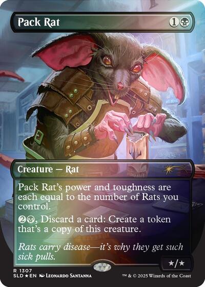 Pack Rat 1307 Rainbow Foil
