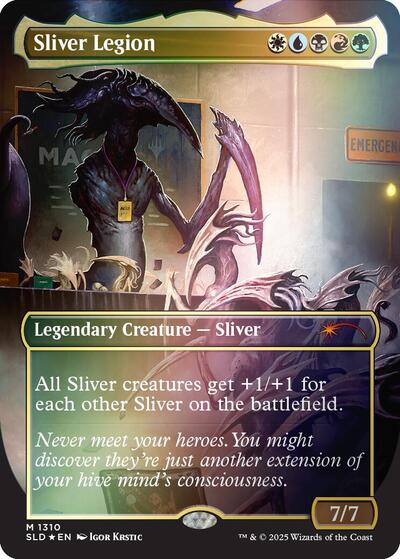 Sliver Legion 1310 Rainbow Foil